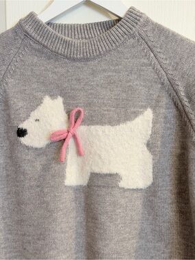 Sweater with Dog Deaign